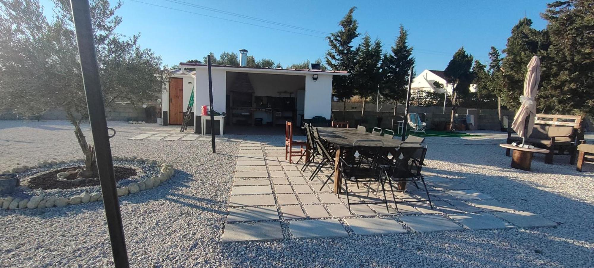 Casa Rural Con Piscina Climatizada Y Barbacoa A 10 Km De Alicante Y Playas, 3000 M2 De Terreno Elche Dış mekan fotoğraf