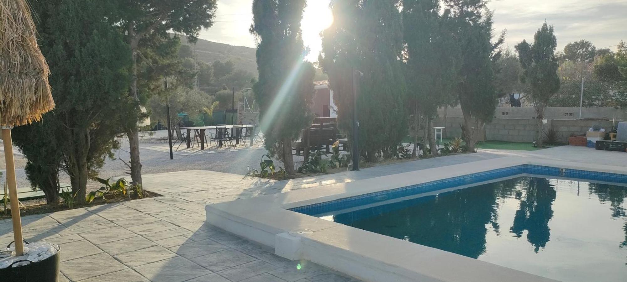 Casa Rural Con Piscina Climatizada Y Barbacoa A 10 Km De Alicante Y Playas, 3000 M2 De Terreno Elche Dış mekan fotoğraf