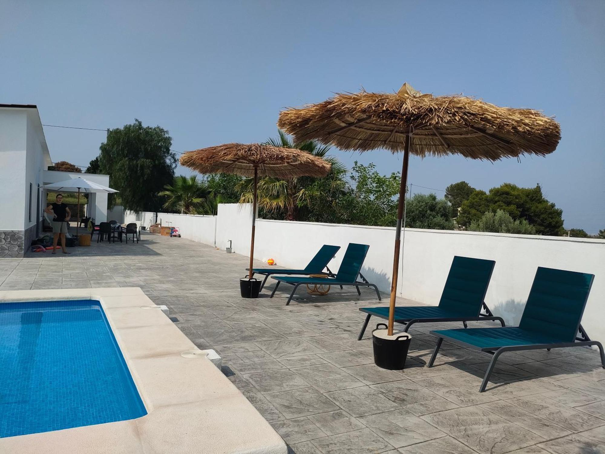 Casa Rural Con Piscina Climatizada Y Barbacoa A 10 Km De Alicante Y Playas, 3000 M2 De Terreno Elche Dış mekan fotoğraf
